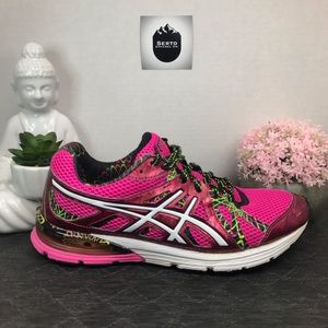 Asics T480N Gel Preleus Pink Lace Up Running Training Sneaker Women's Sz 8.5